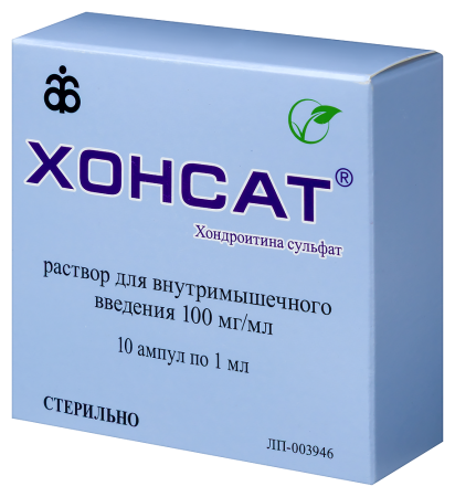 ХОНСАТ 100 МГ/МЛ 1МЛ N10 АМП Р-Р В/М