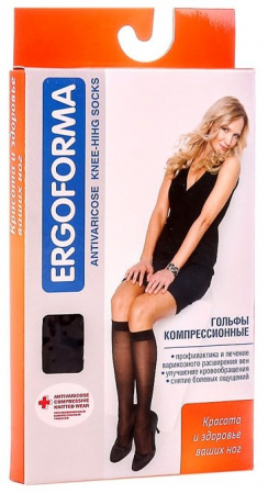 ЭРГОФОРМА 311 Гольфы Жен кл 1 №4 (бронза)