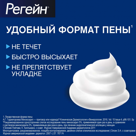 РЕГЕЙН аэр 5% 60мл №1