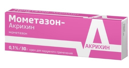 МОМЕТАЗОН-АКРИХИН крем 0,1% 30г