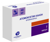 Атомоксетин Канон капс. 40мг N7