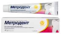 МЕТРОДЕНТ гель (лимон) 20г