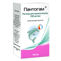 Пантогам 100мг/мл 100мл р-р д/внутр/прим