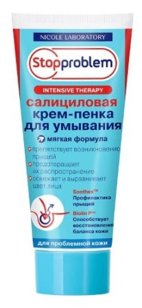 СТОППРОБЛЕМ Крем-Пенка д/умывания 100мл