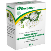 БОЯРЫШНИК КРОВАВО-КРАСНЫЙ цветки 50г  Лекра-Сэт