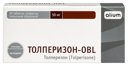 ТОЛПЕРИЗОН-OBL таб 50мг N30 #