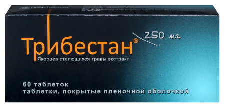 Трибестан 250мг №60 таб. п/пл/о