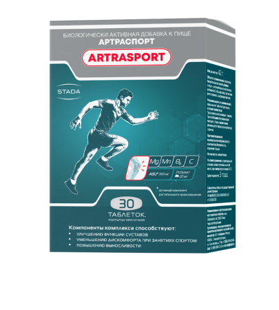 АРТРАСПОРТ табл. п/о 1400 мг №30
