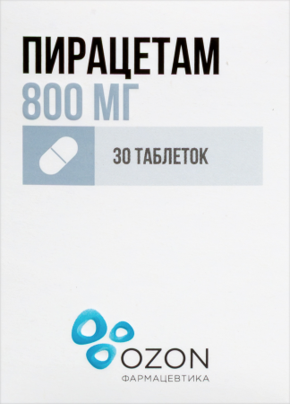 ПИРАЦЕТАМ таб 800мг N30  ОЗОН