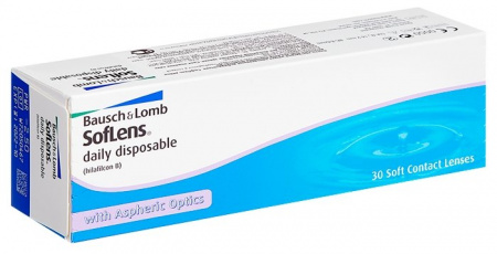 ЛИНЗЫ BAUSCH&LOMB SOFTLENS Daily Disposable 8,6 №30 (-4,75)