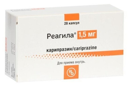 РЕАГИЛА капс 1,5мг №28