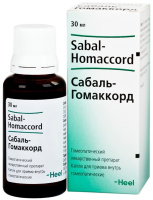 САБАЛЬ ГОМАККОРД капли 30мл