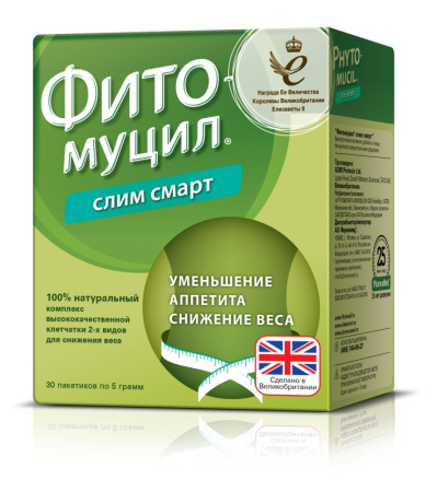 ФИТОМУЦИЛ СЛИМ СМАРТ пор 5г N30