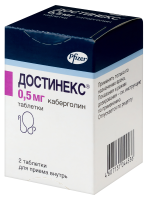 ДОСТИНЕКС таб 0,5мг N2
