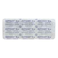 МЕРТЕНИЛ таб 10мг N30
