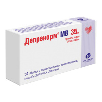 ДЕПРЕНОРМ МВ 35 МГ N30 ТАБЛ ПРОЛОНГ ВЫСВОБ П/ПЛЕН/ОБОЛОЧ