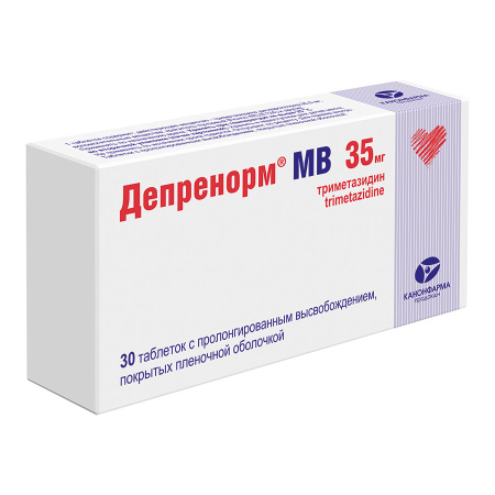 ДЕПРЕНОРМ МВ 35 МГ N30 ТАБЛ ПРОЛОНГ ВЫСВОБ П/ПЛЕН/ОБОЛОЧ