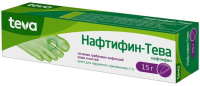 НАФТИФИН-ТЕВА 1% 15,0 КРЕМ Д/НАРУЖ ПРИМ