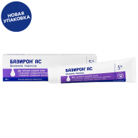 Базирон АС гель д/нар. прим. 5% туба 40г