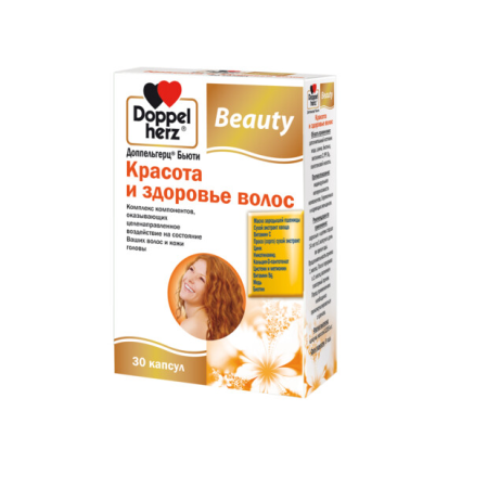 ДОППЕЛЬГЕРЦ БЬЮТИ Красота/Здоровье волос капс №30