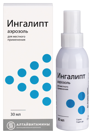 ИНГАЛИПТ аэр 30мл  Алтайвитамины