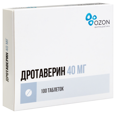 ДРОТАВЕРИН таб 40мг N100  ОЗОН