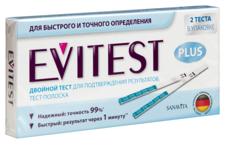ТЕСТ на Беременность EVITEST PLUS №2 #