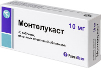 МОНТЕЛУКАСТ таб п/о 10мг №30  РеплекФарм