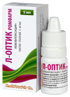 Л-ОПТИК ромфарм гл.кап. 0.5% фл.5мл.