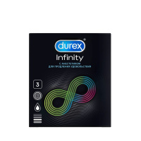 ПРЕЗЕРВАТИВЫ ДЮРЕКС Infinity с анестетиком Вар 2 №3