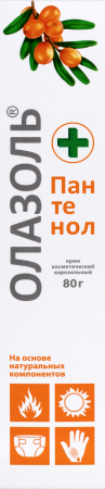 ОЛАЗОЛЬ+ПАНТЕНОЛ крем-аэр 80г
