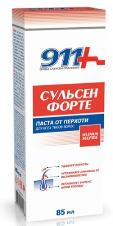 911 СУЛЬСЕН ФОРТЕ паста 85мл