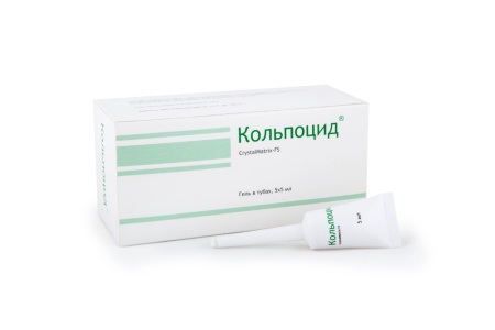 КОЛЬПОЦИД КРИСТАЛМАТРИКС-ФС гель для интим 5мл №5 тюб