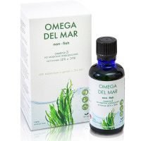 ОМЕГА-3 ДЕЛЬ МАР (Из морских водорослей) жид 50мл  Экко Плюс