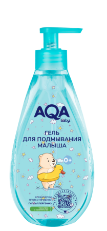АКВА БЕБИ (AQA BABY) Гель для подмывания малыша 250мл