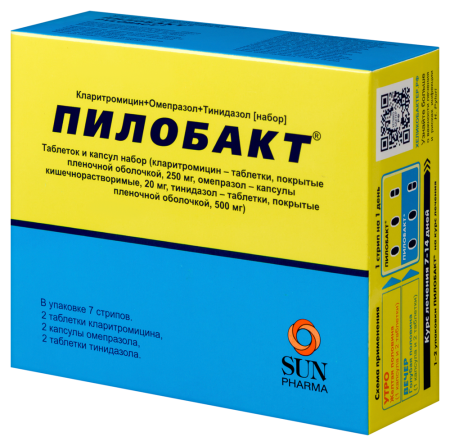 ПИЛОБАКТ набор таб/капс N6Х7