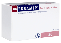 Эквамер капс. 5мг+10мг+10мг N30
