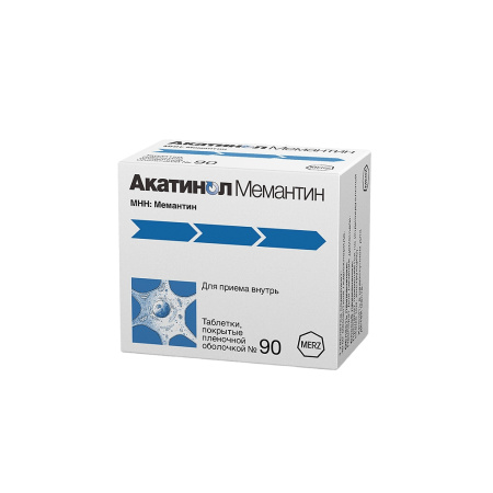 АКАТИНОЛ МЕМАНТИН таб 10мг N90