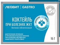 ЛЕОВИТ GASTRO Коктейль облепихово-белковый 15г