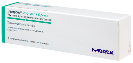 ОВИТРЕЛЬ 250мкг/0,5мл N1 шприц-ручка+игла N1