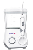 ИРРИГАТОР д/рта B.WELL WI-933 с принадлежностями с аккумулятором 8 насадок