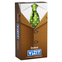 ПРЕЗЕРВАТИВЫ ВИЗИТ Dotted N12 #