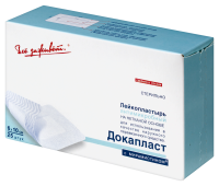 ПЛАСТЫРЬ ДОКАПЛАСТ с Мирамистином 6х10см №25