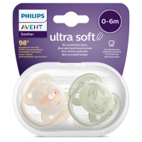 AVENT СОСКА-ПУСТЫШКА СИЛИКОНОВАЯ ULTRA SOFT 0-6МЕС N2 SCF091/07