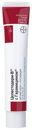 ЦЕЛЕСТОДЕРМ-В С ГАРАМИЦИНОМ крем 30г
