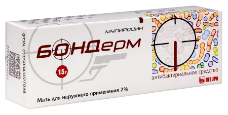 БОНДЕРМ мазь 2% 15г