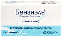 БЕНЗИЭЛЬ таб 0,1+0,025 N100