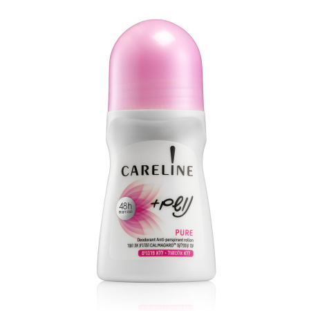 CARELINE ДЕЗОДОРАНТ-АНТИПЕРСПИРАНТ ШАРИКОВЫЙ PURE 75МЛ