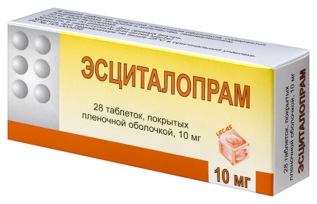 ЭСЦИТАЛОПРАМ таб 10мг N28  БФЗ