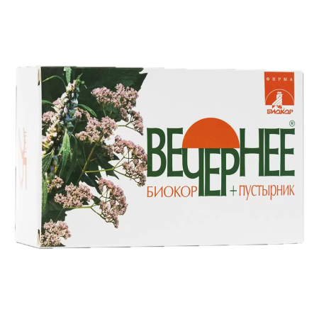 ВЕЧЕРНЕЕ ПЛЮС БИОКОР драже N120 #